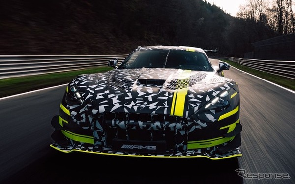 メルセデスAMG『GTブラックシリーズ』次期型のプロトタイプ