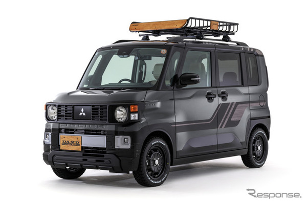 「DAMD DELICA MINI DALI」チタニウムグレーメタリック・ブラックマイカ