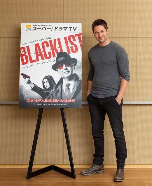 「ブラックリスト」ライアン・エッゴールド(C)(c) 2015,2016 Sony Pictures Television Inc. and Open 4 Business Productions LLC. All Rights Reserved.
