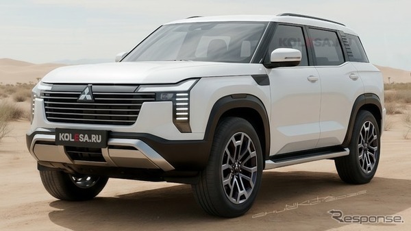 三菱 パジェロ 次期型の予想CG