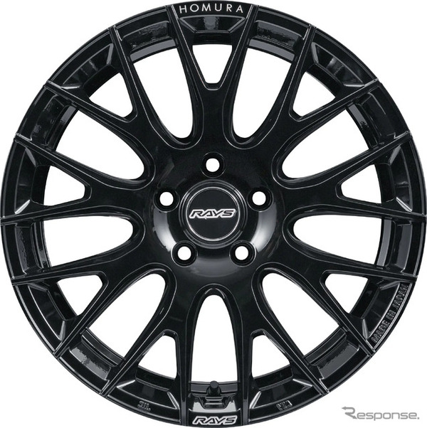 RAYS HOMURA 2×9R（18×7.5J +54 グロッシーブラック）