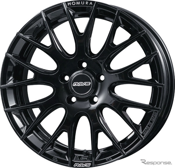 RAYS HOMURA 2×9R（18×7.5J +54 グロッシーブラック）