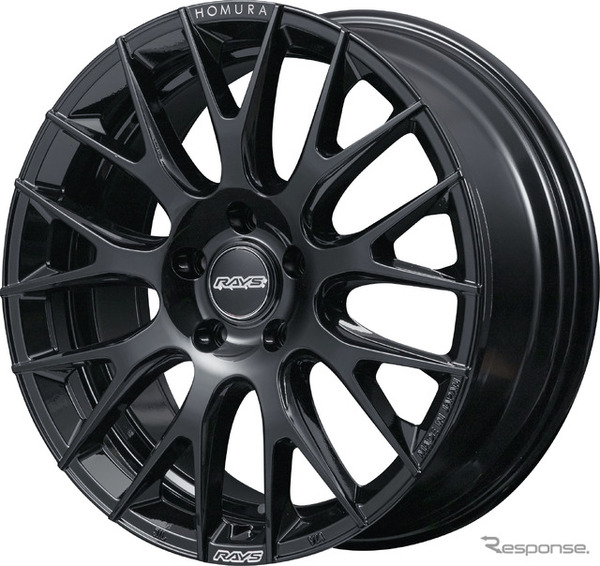 RAYS HOMURA 2×9R（18×7.5J +54 グロッシーブラック）