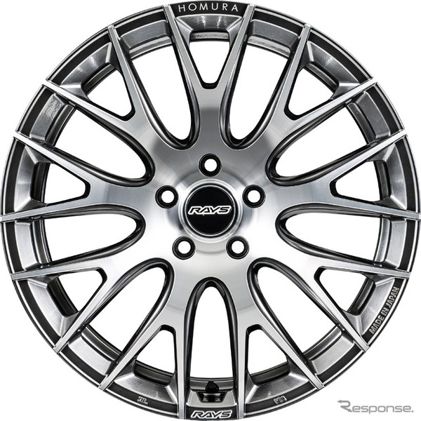RAYS HOMURA 2×9R（19×8.0J +51 DMC/サイドグレイスシルバー）