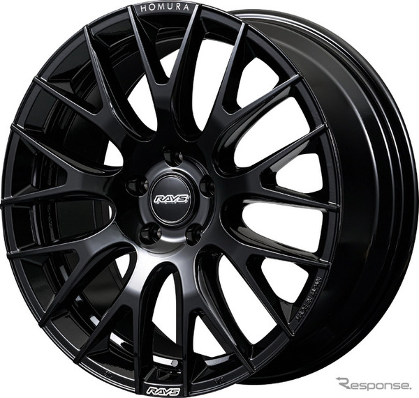 RAYS HOMURA 2×9R（19×8.0J +52 DMC/グロッシーブラック）