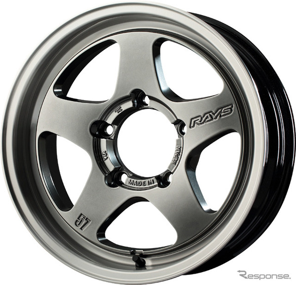 RAYS gramLIGHTS 57FR-X（グレイスシルバー/リムDC）