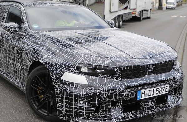 BMW M5改良新型のプロトタイプ