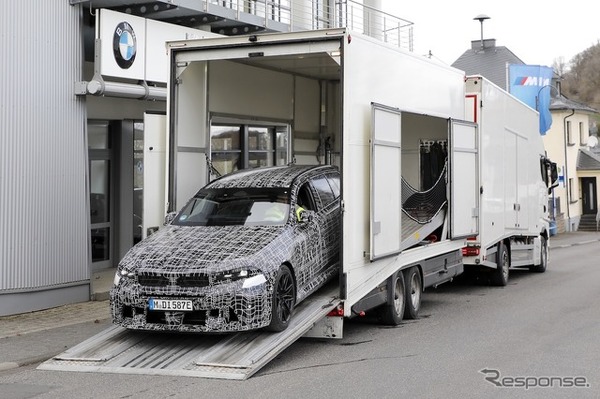 BMW M5改良新型のプロトタイプ
