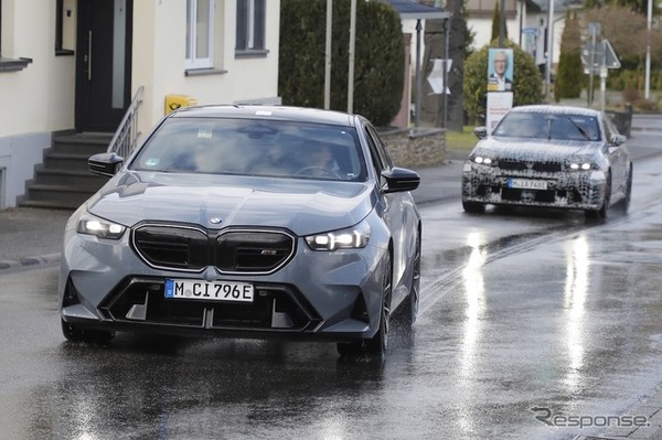BMW M5改良新型のプロトタイプ