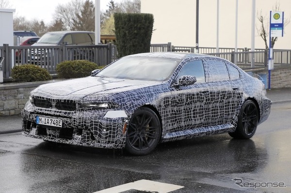 BMW M5改良新型のプロトタイプ