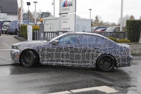 BMW M5改良新型のプロトタイプ