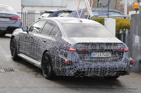 BMW M5改良新型のプロトタイプ