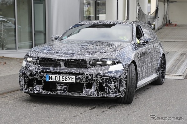 BMW M5改良新型のプロトタイプ