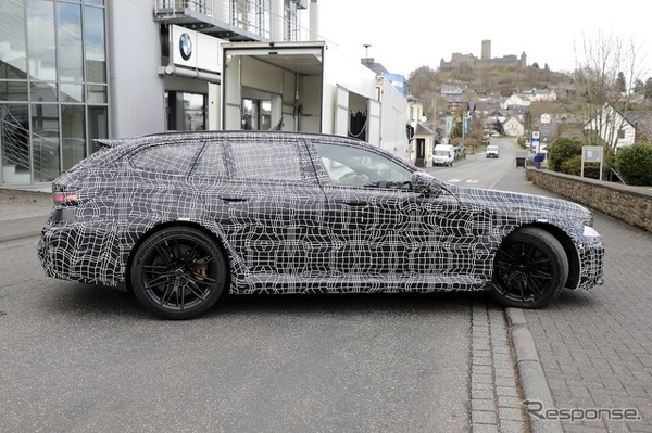 BMW M5改良新型のプロトタイプ