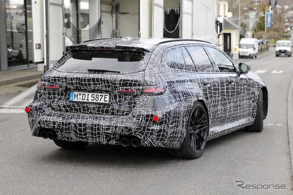 BMW M5改良新型のプロトタイプ