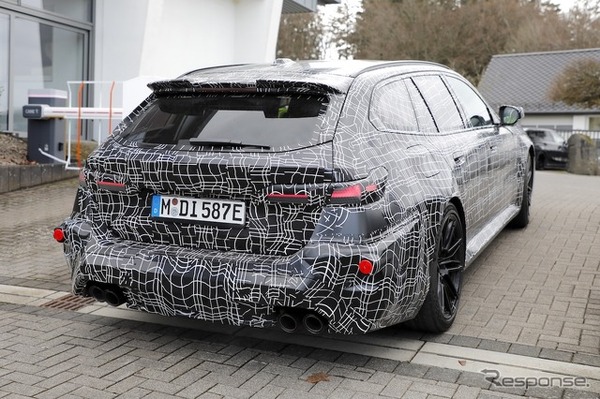 BMW M5改良新型のプロトタイプ