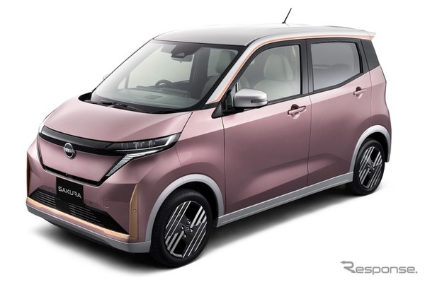 日産サクラ改良新型：Gグレード、水面乃桜・スターリングシルバー