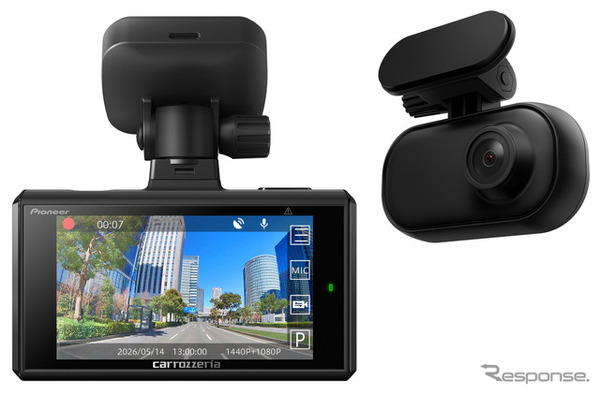 4K録画から駐車監視まで対応、カロッツェリア新型ドラレコの進化点