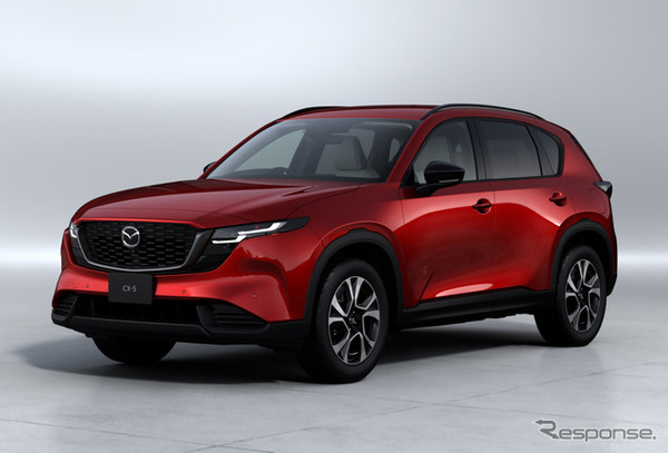 マツダ CX-5 新型（ソウルレッドクリスタルメタリック）