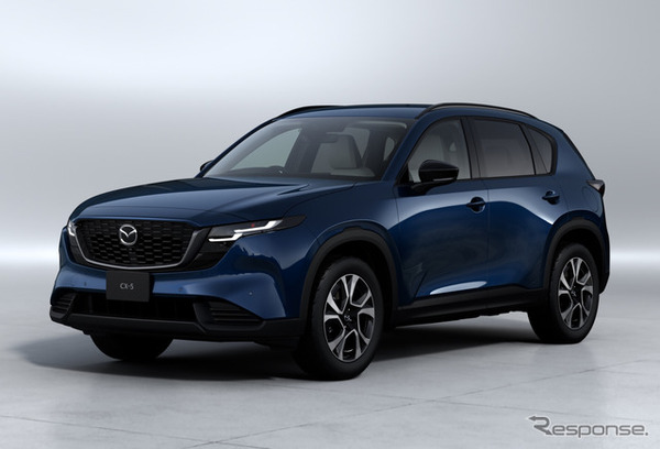 マツダ CX-5 新型（ネイビーブルーマイカ）