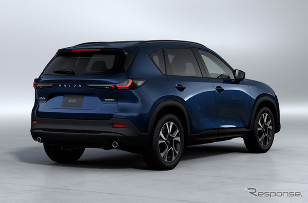 マツダ CX-5 新型（ネイビーブルーマイカ）