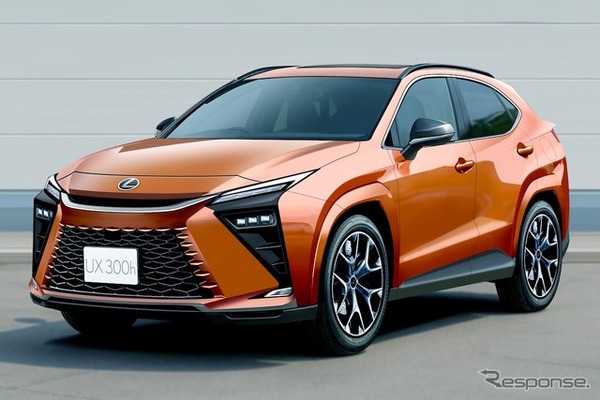 レクサス UX 次期型の予想CG