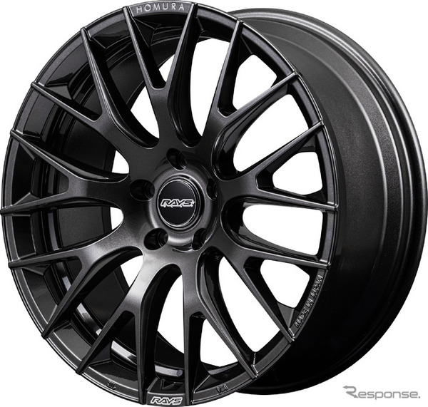 レイズ ホムラ 2×9R スーパーダークガンメタ（20インチ8.5J +45）