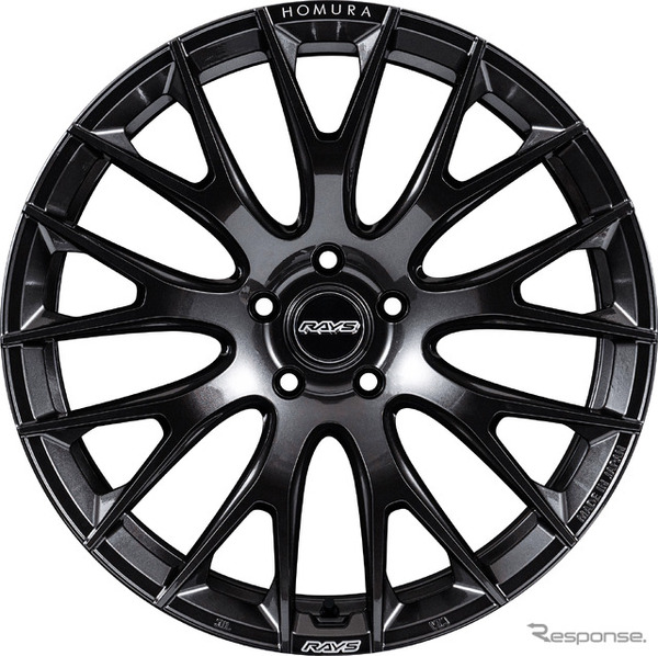 レイズ ホムラ 2×9R スーパーダークガンメタ（21インチ9.1J +45）