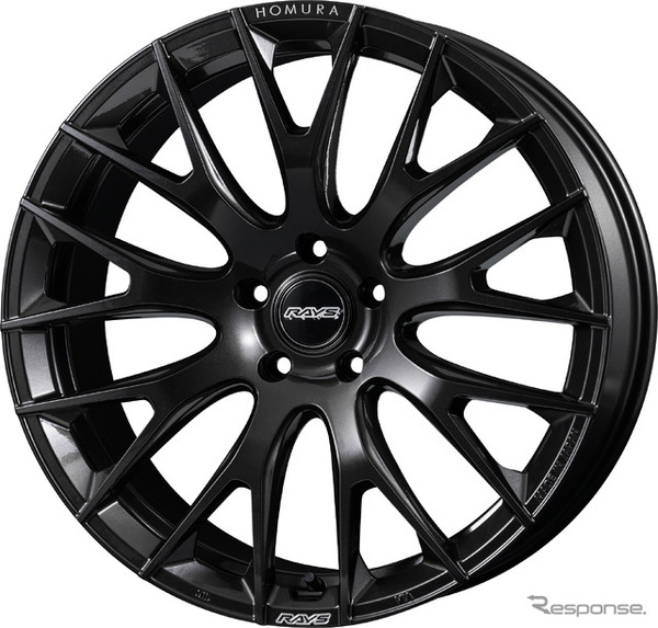 レイズ ホムラ 2×9R スーパーダークガンメタ（21インチ9.1J +45）