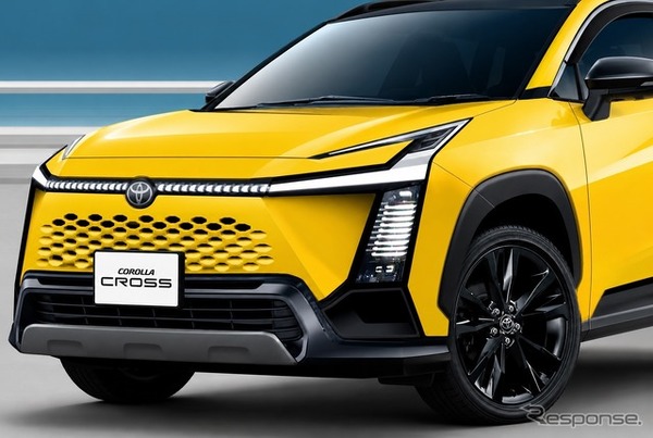トヨタ カローラクロス 次期型の予想CG