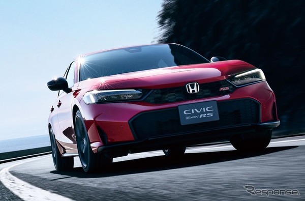 ホンダ・シビック の「e:HEV RS」