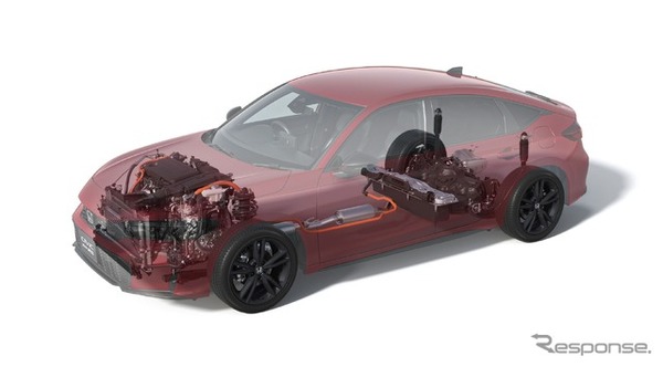 ホンダ・シビック の「e:HEV RS」