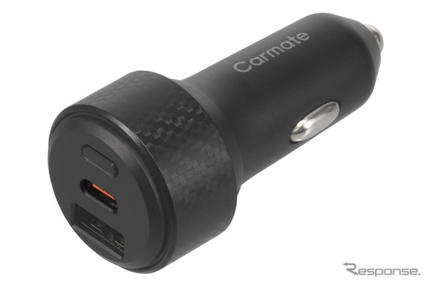 Carmate・「探す」 対応2ポートカーチャージャー（USB-A+C）（SA511）