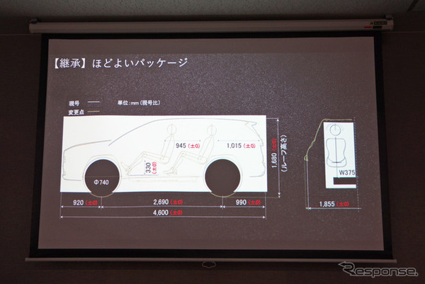 トヨタ RAV4 新型のボディサイズ