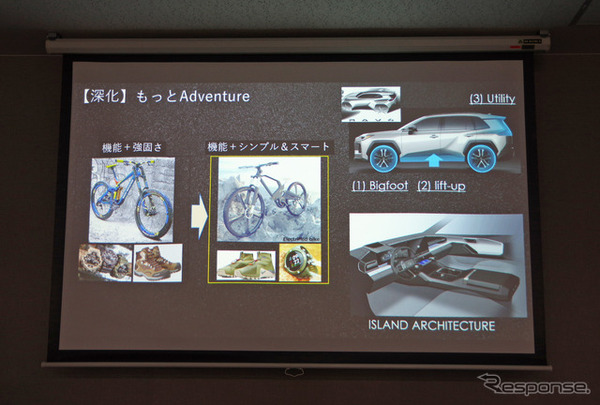 トヨタ RAV4 新型のデザインの深化