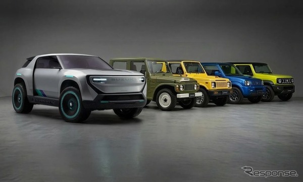 スズキ ジムニー 次期型の予想CG