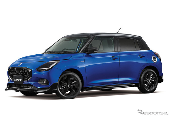 スズキ『スイフト』向けAWIN製「SUZUKI SPORTボディキット」