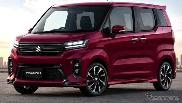 スズキ ワゴンR 次期型の予想CG