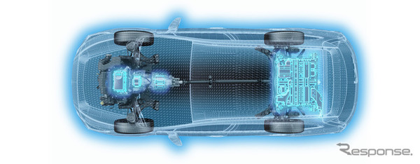 スバル『レヴォーグ レイバック』の「e-BOXER」（ストロングハイブリッド）搭搭載車