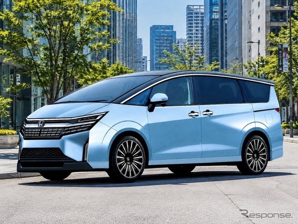 ホンダ エリシオン 後継ミニバンの予想CG
