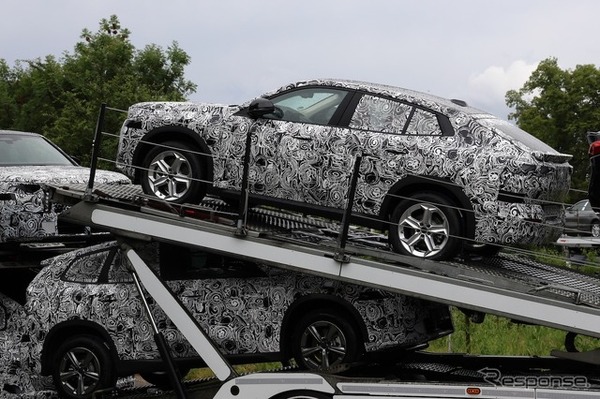 BMW X2 改良新型のプロトタイプ