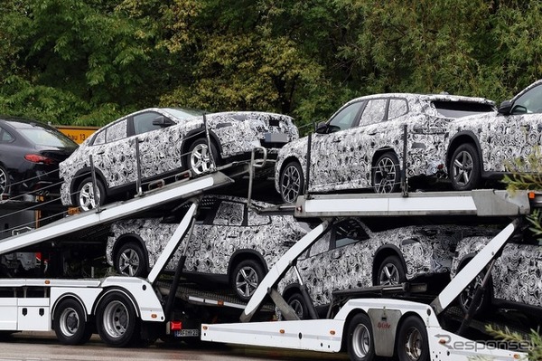 BMW X2 改良新型のプロトタイプ