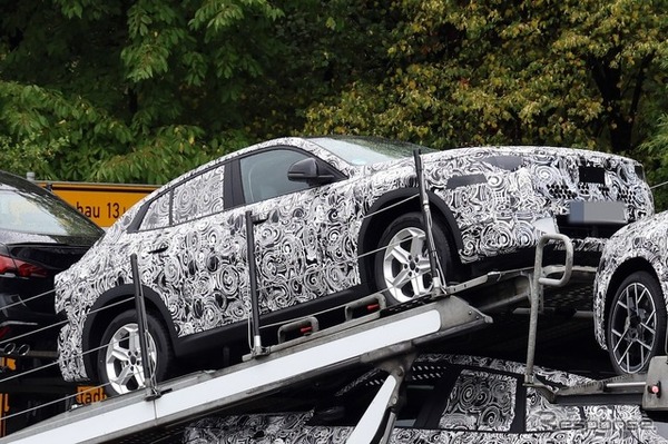 BMW X2 改良新型のプロトタイプ