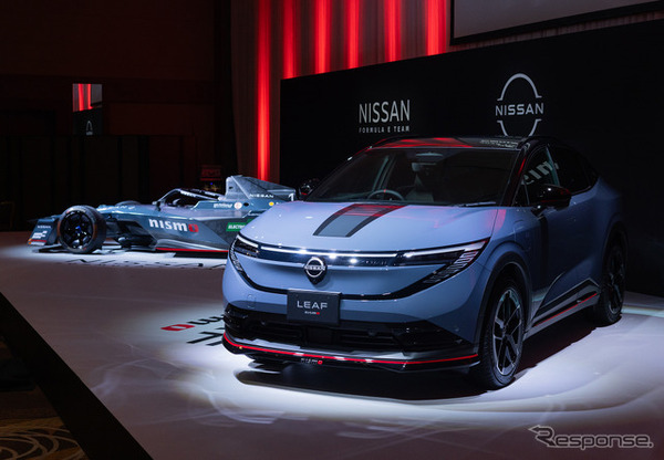 日産リーフ NISMOとフォーミュラEマシン