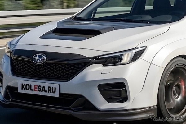 スバル WRX STI 次期型の予想CG