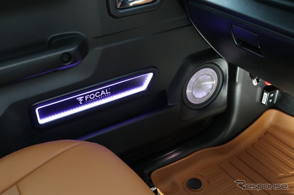 ジムニーシエラにフォーカル「ユートピアM」3ウェイを装着！ 狭い車内で実現した高音質システム［car audio newcomer］by Warps　前編