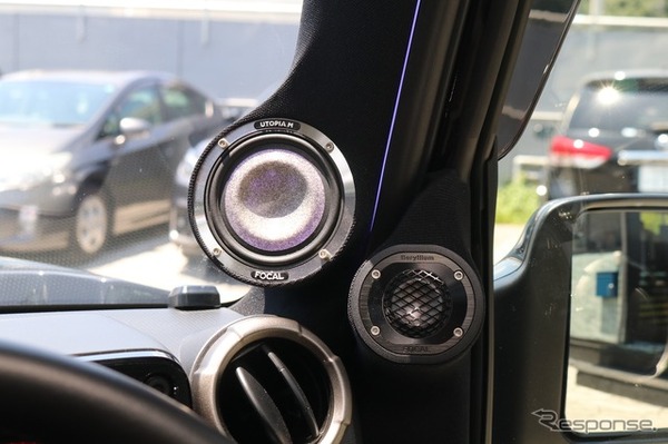 ジムニーシエラにフォーカル「ユートピアM」3ウェイを装着！ 狭い車内で実現した高音質システム［car audio newcomer］by Warps　前編