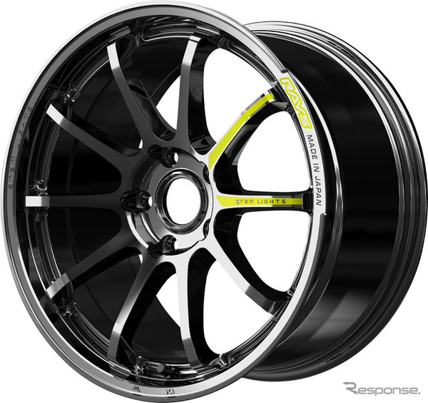 RAYS gramLIGHTS 57NR LIMITED（レイズブラックメタルコート）