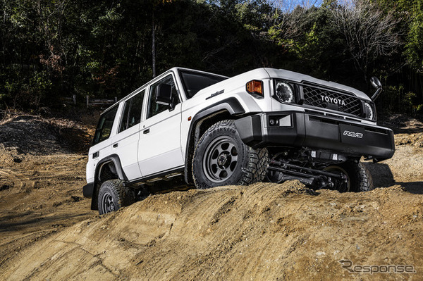 レイズ ボルクレーシング TE37XT LTD × トヨタ ランドクルーザー70