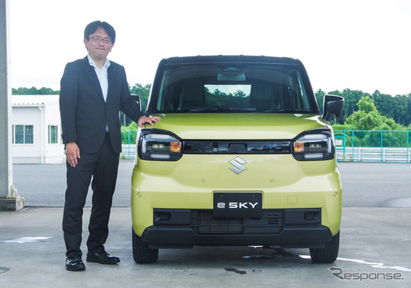スズキ e SKY（eスカイ）開発責任者の津幡和幸さん